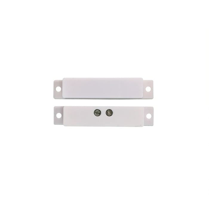 Comelit - Contact magnétique blanc surface, petit, 20x50x9 mm, avec bornes