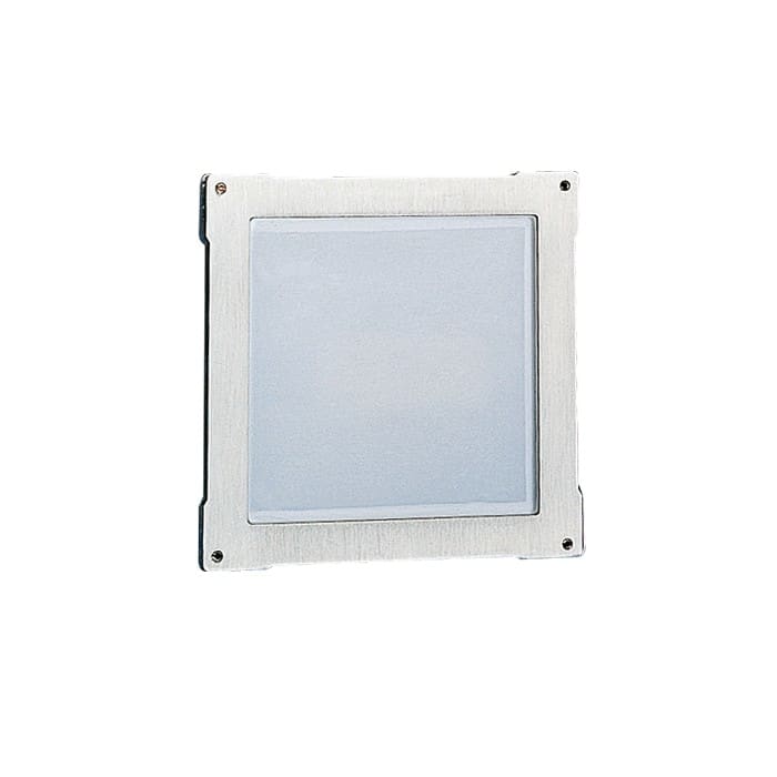 Comelit - Série Vandalcom - Module signalisation/porte-noms acier inox 316 2,5mm, 12 noms
