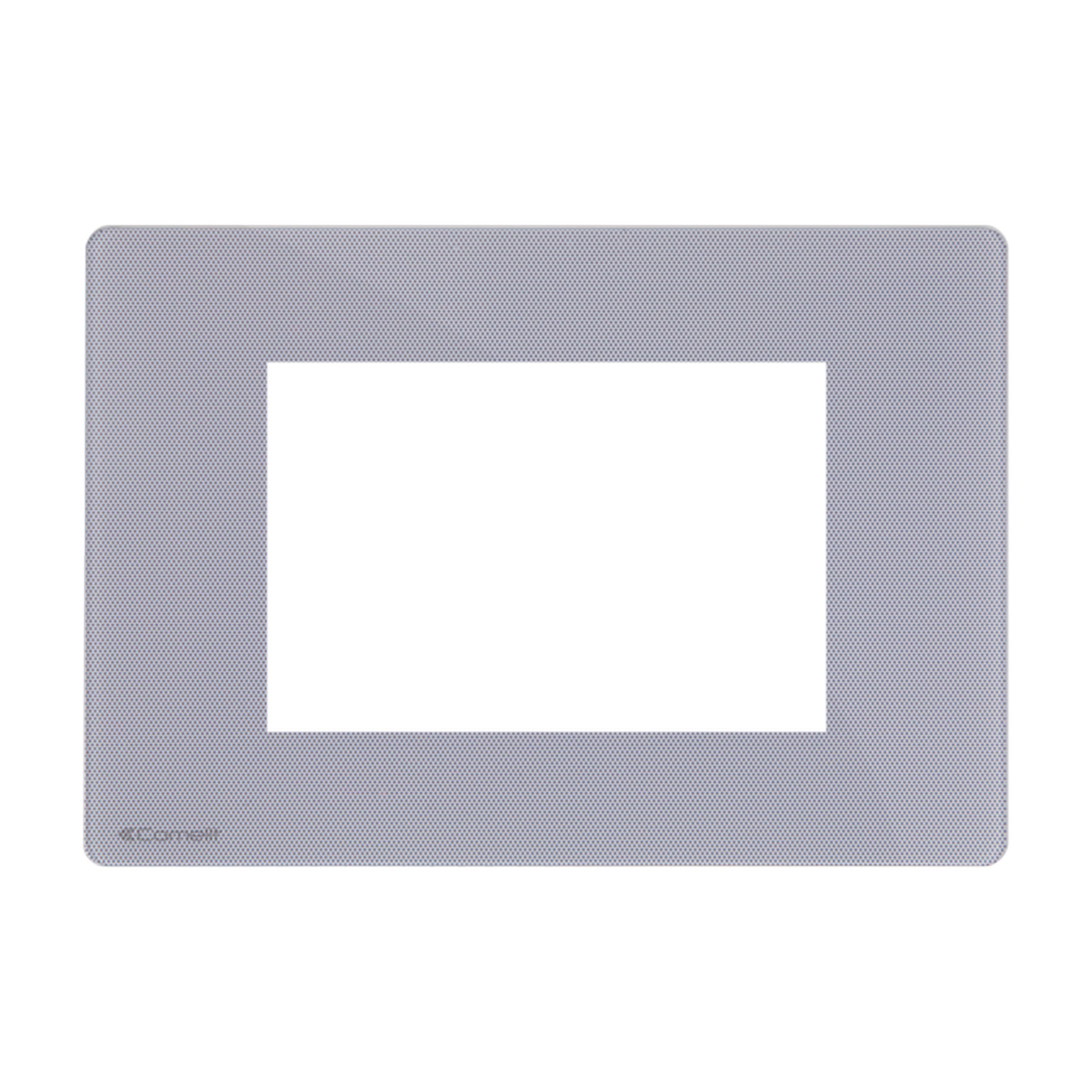 Comelit - Façade gris perle ONE compatible Bticino Axolute 3 modules
