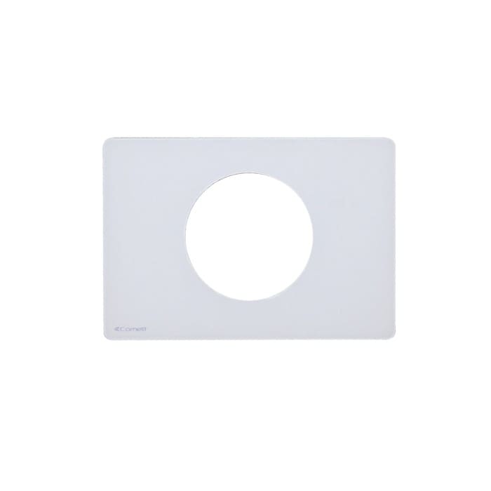 Comelit - Plaque blanche pour support Odace 1 module