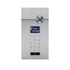 Comelit - Série 3one6 - Platine vidéo inox AISI 316 encastrée, 15 boutons, LCD, braille