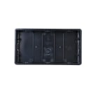Comelit - Série Maxi - Boîtier encastré pour vidéophone, plastique ABS noir, 212x115x50 mm