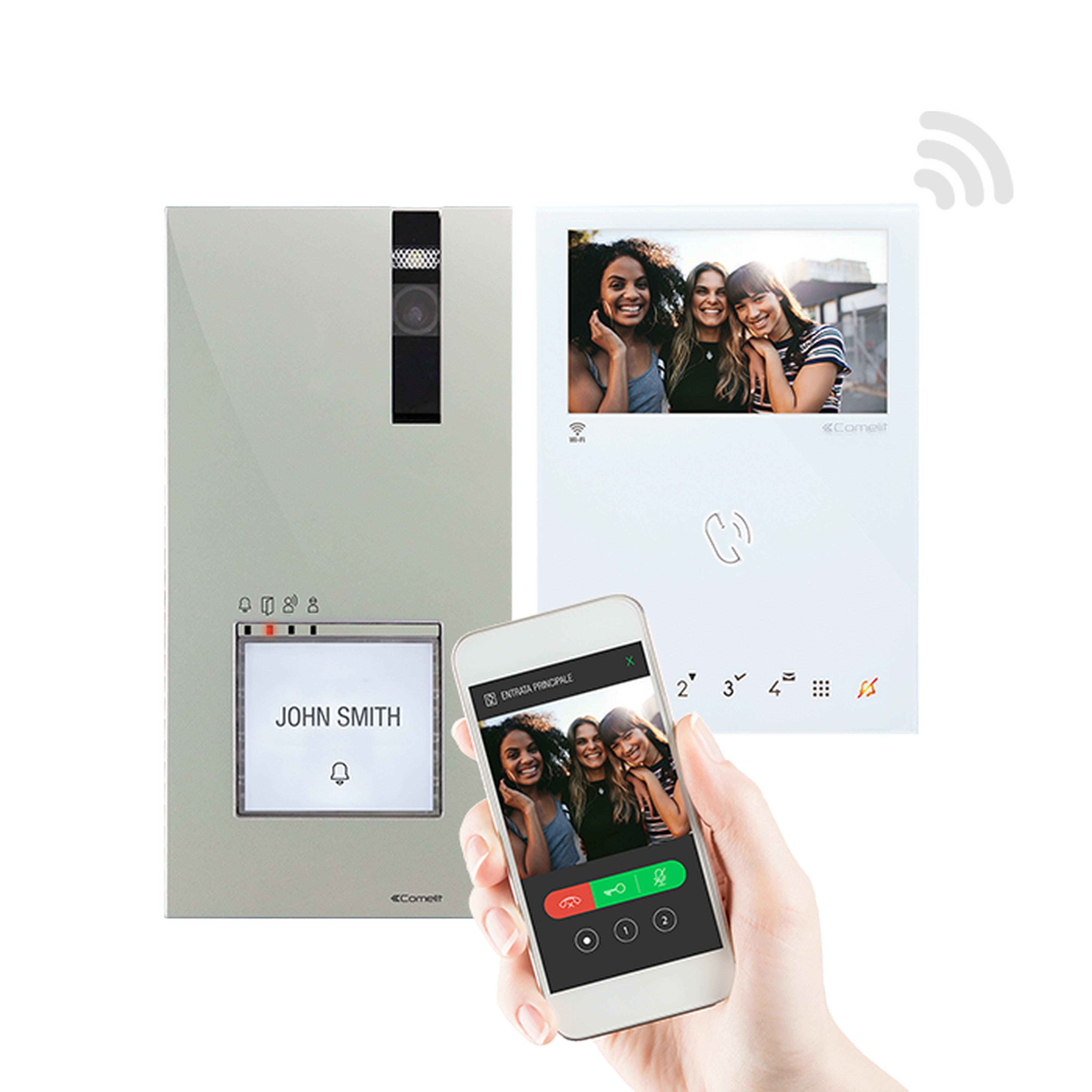 Comelit - KIT QUADRA ET MINI WI-FI/GW. SYSTÈME VIP