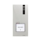 Comelit - Série Quadra - Kit vidéophone extérieur Simplebus 2, aluminium, caméra