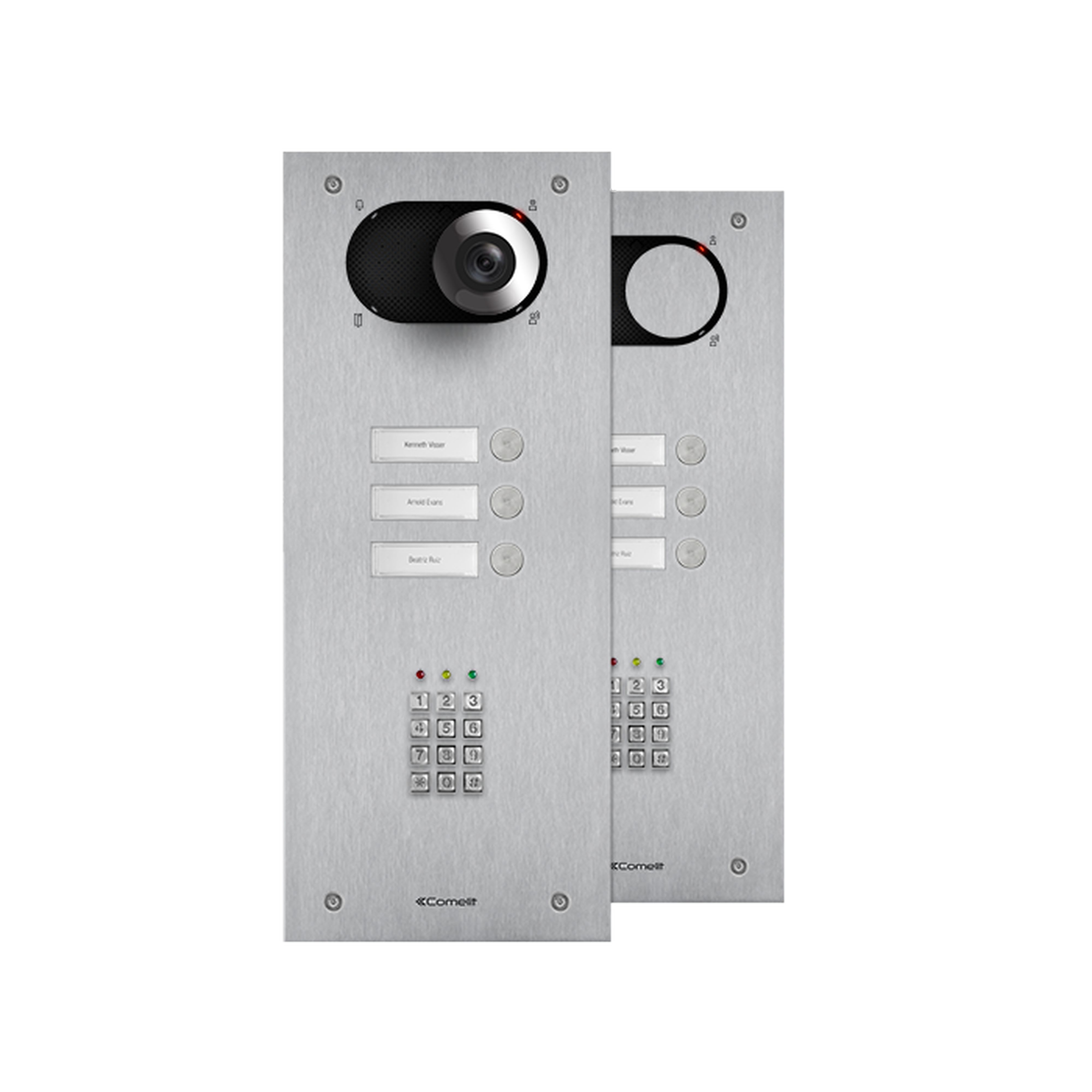 Comelit - Façade Switch 3 boutons, Clavier électronique