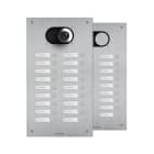Comelit - Façade Switch inox 18 Boutons - 2 colonnes