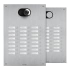 Comelit - Façade Switch inox 24 Boutons - 3 colonnes