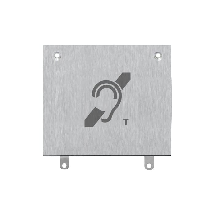 Comelit - Série Switch - Induction magnétique avant 2 colonnes, AISI 316, pour appareils
