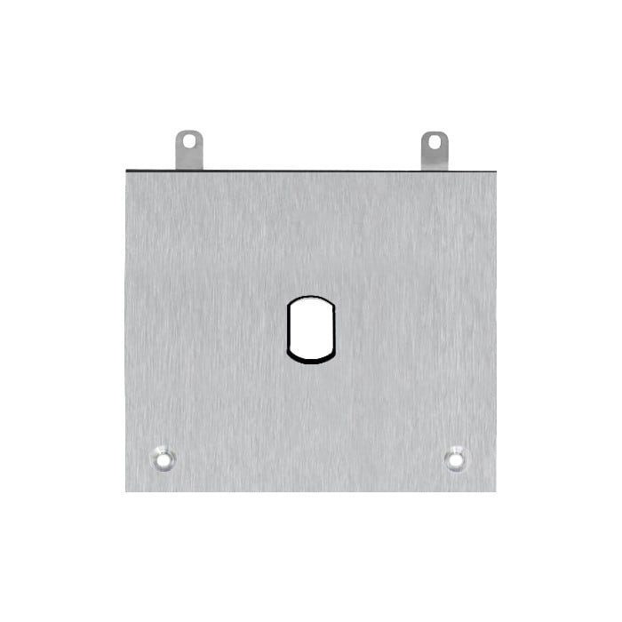 Comelit - Série Switch - Face avant pour Vigik 3 colonnes, acier inox AISI 316