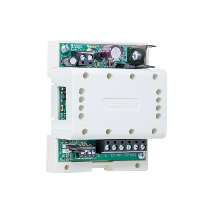Comelit - Alimentation/amplificateur pour SB1, 12VAC/20VDC, extension 4 modules DIN