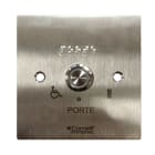Comelit - Bouton lumineux/sonore pour boîtier Ø65 mm.