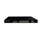 Comelit - Switch, 16 ports + 2 GE RJ45 + 2G UPLINK, GBIT