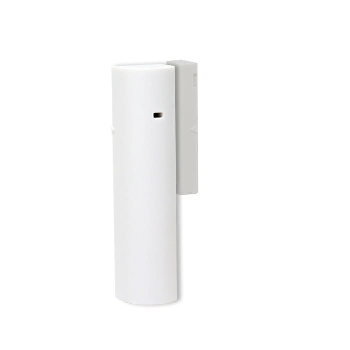Comelit - Contact magnétique sans fil 868MHz blanc, 1 entrée auxiliaire, double ampoule
