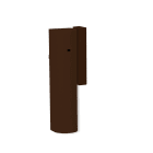 Comelit - Contact magnétique sans fil marron, 2 entrées auxiliaires, double ampoule reed