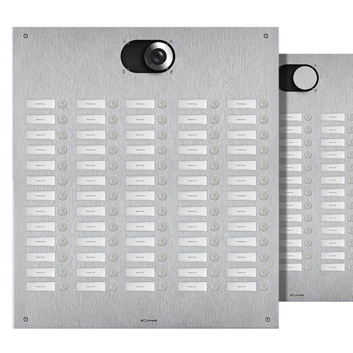 Comelit - Série Switch - Panneau 65 boutons 5 colonnes, AISI 316, LED, IK08