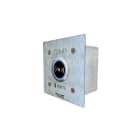 Comelit - Bouton Infrarouge lumineux monté sur facade inox 100x100mm