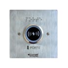 Comelit - Bouton Infrarouge lumineux monté sur facade inox 100x100mm pour pot diam60