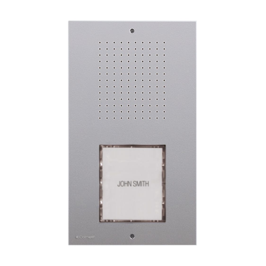 Comelit - Série Ciao - Interphone mural audio, 1 bouton, LED bleu, IP54, IK08