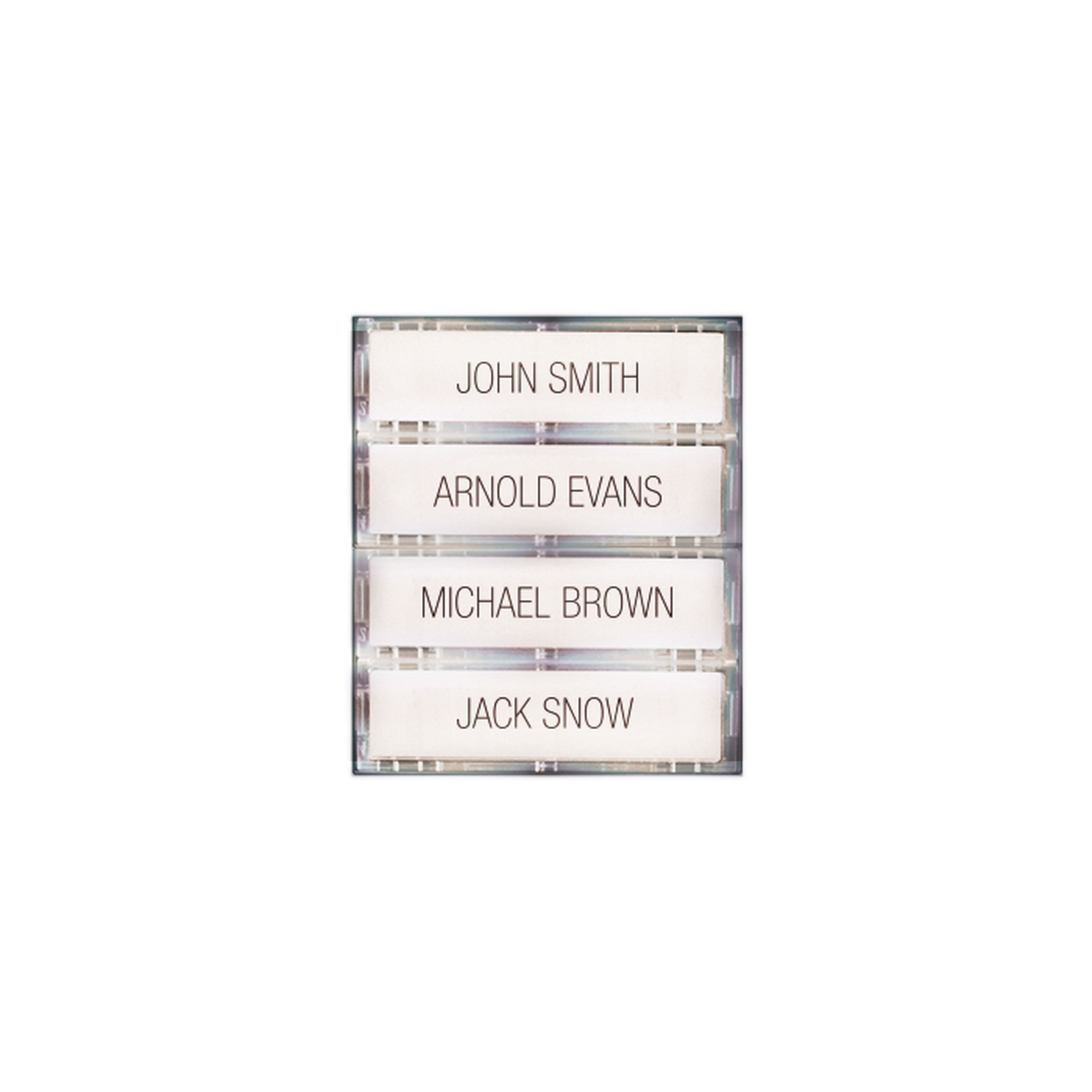 Comelit - 4 Boutons simples pour Platine CIAO CA2100A