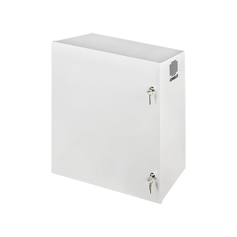 Comelit - Coffret métal large NVR/XVR + moniteur (max 22?), double serrure