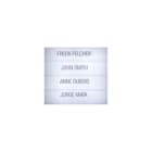 Comelit - 4 Boutons double hauteur pour Platine Quadra