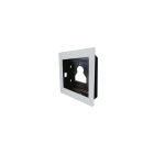 Comelit - Série Ultra White - Cadre encastré 1 module, aluminium blanc RAL9016, anti-UV