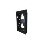 Comelit - Châssis à encastrer 2 modules ULTRA, Noir
