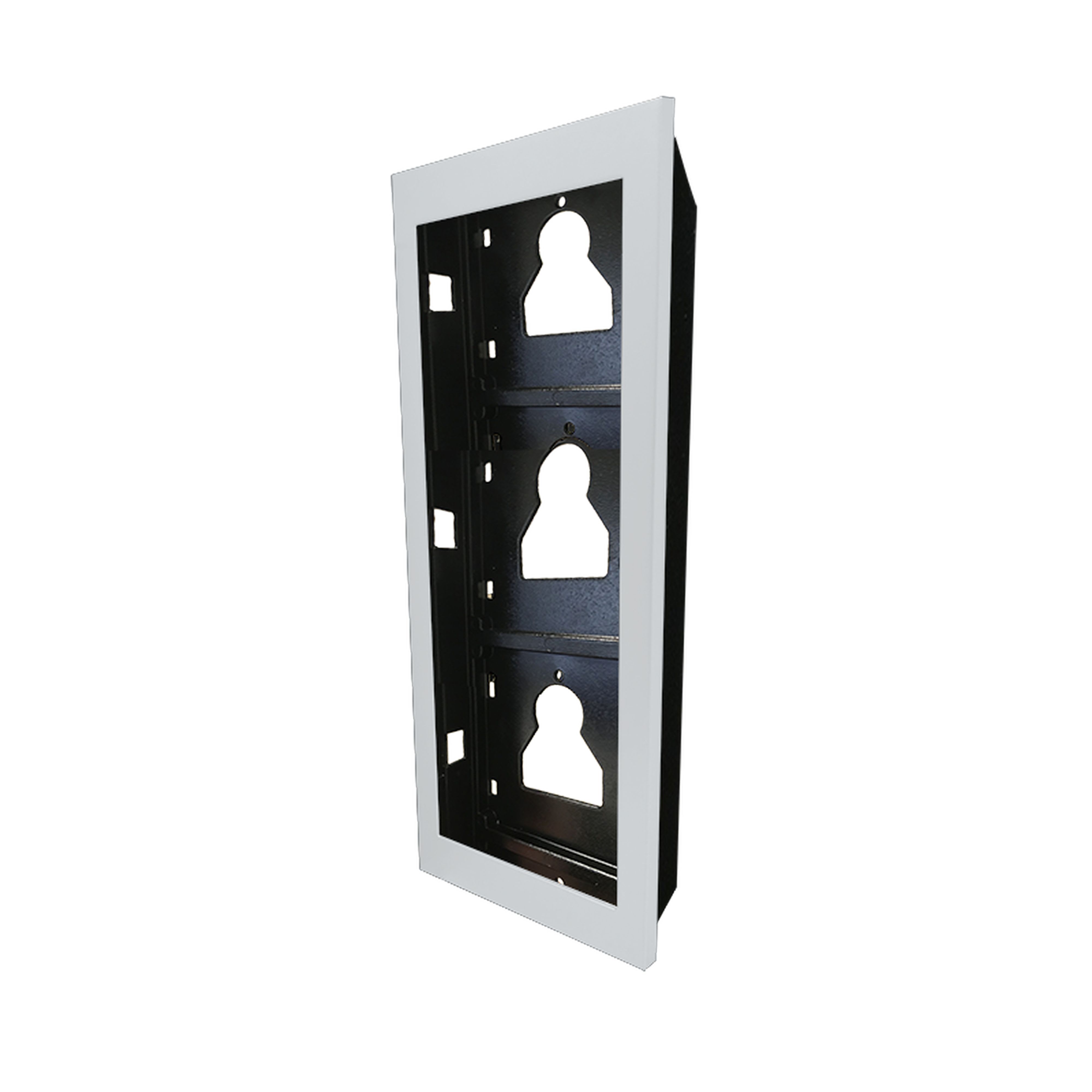 Comelit - Châssis à encastrer 3 modules ULTRA, Blanc