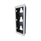 Comelit - Châssis à encastrer 3 modules ULTRA, Blanc