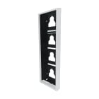 Comelit - Boîtier en saillie 4 modules ULTRA, Blanc