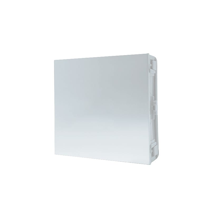 Comelit - Série Ultra White - Module aveugle métal plein, aluminium anodisé