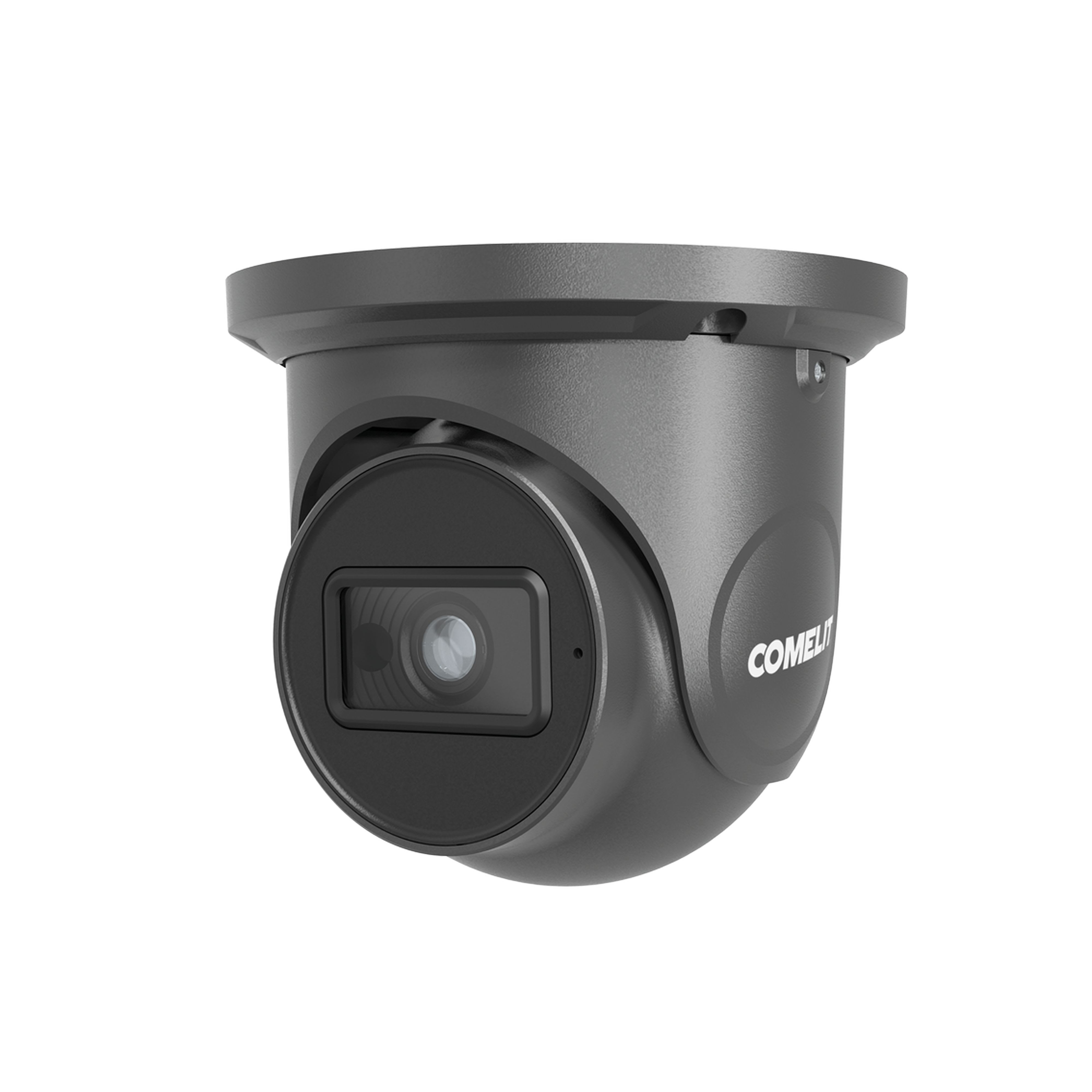 Comelit - Caméra IP, TURRET, 4mp, 2,8mm, IA ADVANCE, NOIR