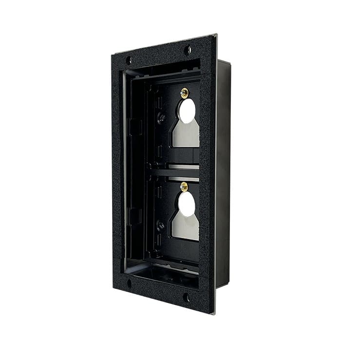 Comelit - Série Ultra - Adaptateur plaques tierces 2 modules, encastré, épaisseur 1,5-3 mm