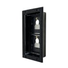 Comelit - Série Ultra - Adaptateur plaques tierces 2 modules, encastré, épaisseur 1,5-3 mm