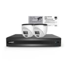 Comelit - KIT COLOR'UP 1 x NIPNVR004N06PA + 2x IPTCAMN04F01CUA + 2x43502C