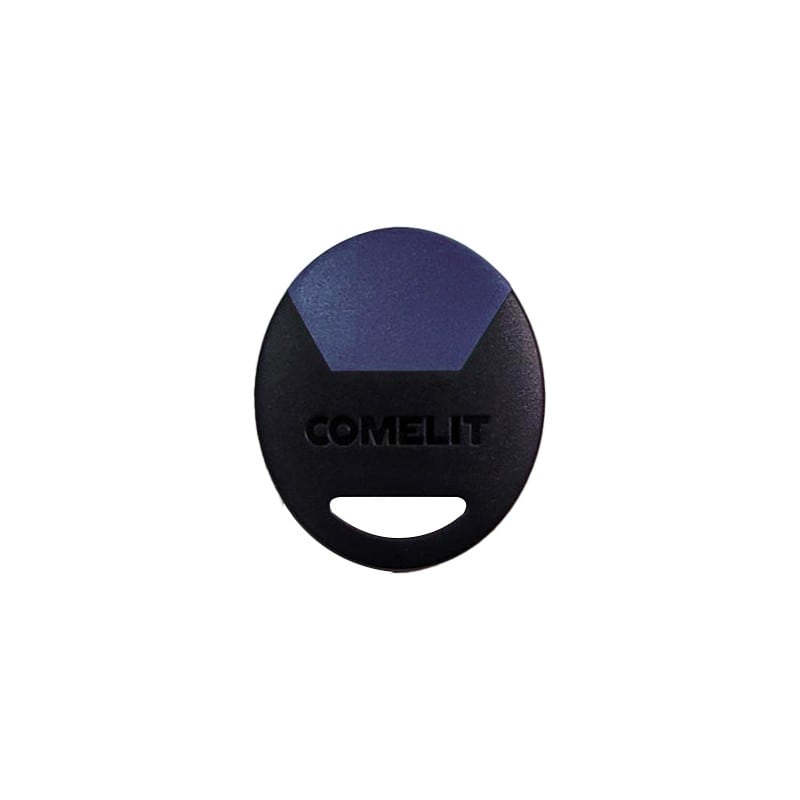 Comelit - Badge résident sécurisé bleu pour accès contrôlé
