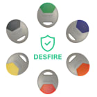 Comelit - BADGE ACCES SECURISE RESIDENT ROUGE