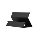 Comelit - Socle métal noir mat pour visiophone 7Top ViP, gestion câbles soignée