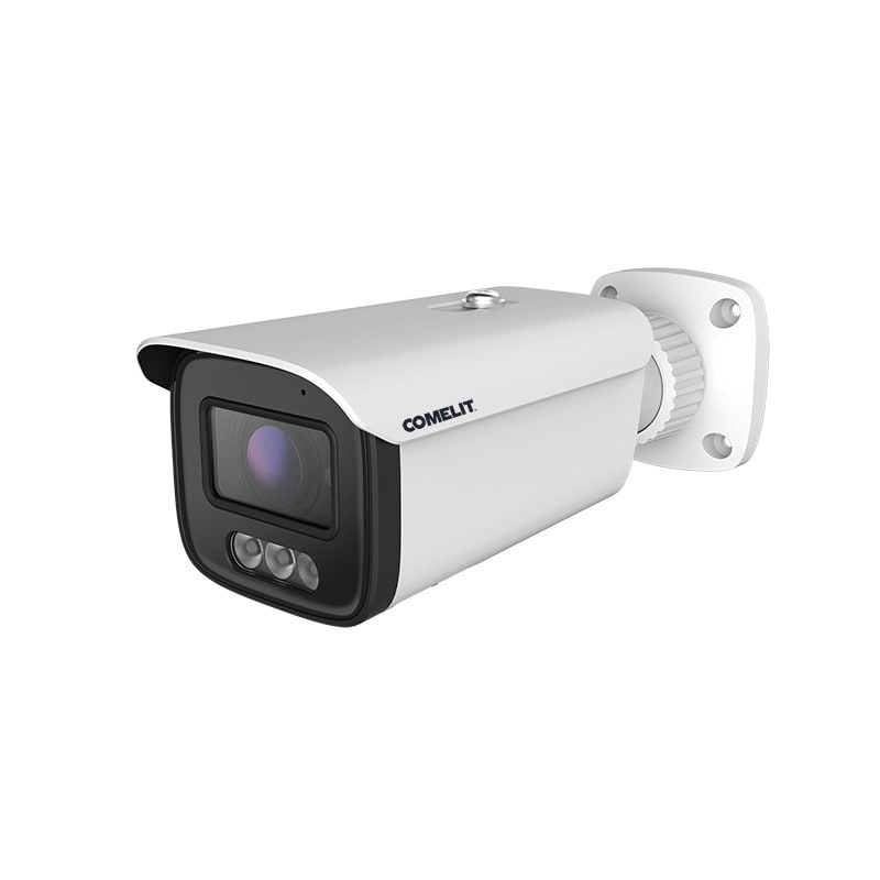 Comelit - série Next - caméra IP bullet 4MP varifocale 2,8-12 mm, IR 30 m