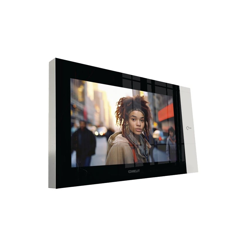 Comelit - Moniteur vidéo 7 pouces mains libres, Wi-Fi, compatible VIP. Idéal pour