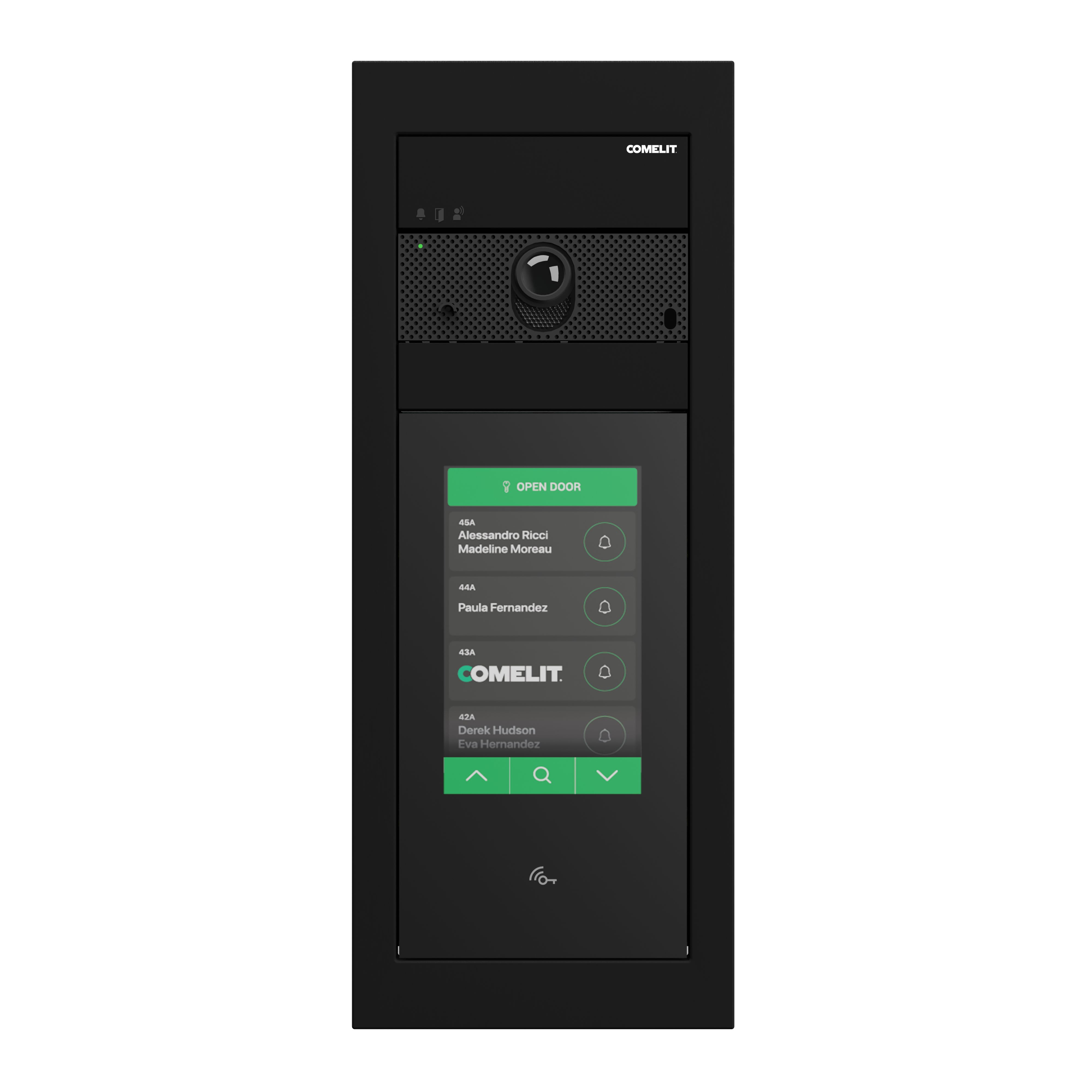 Comelit - PLATINE VIDÉO+TOUCH COMPLÈTE ULTRA BLACK SB2