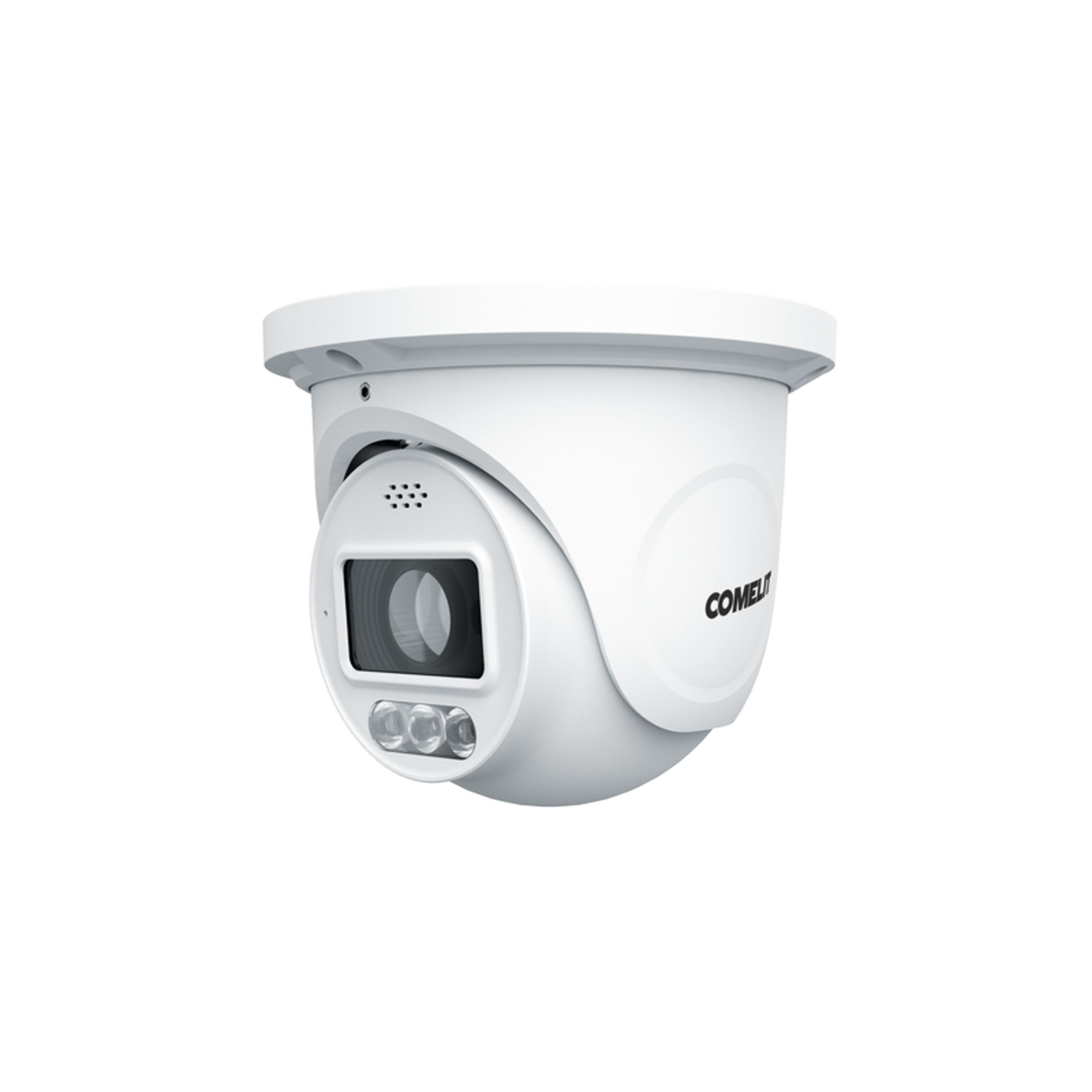 Comelit - Caméra IP Turret 4MP focale varifocale 2,8-12mm dissuasive