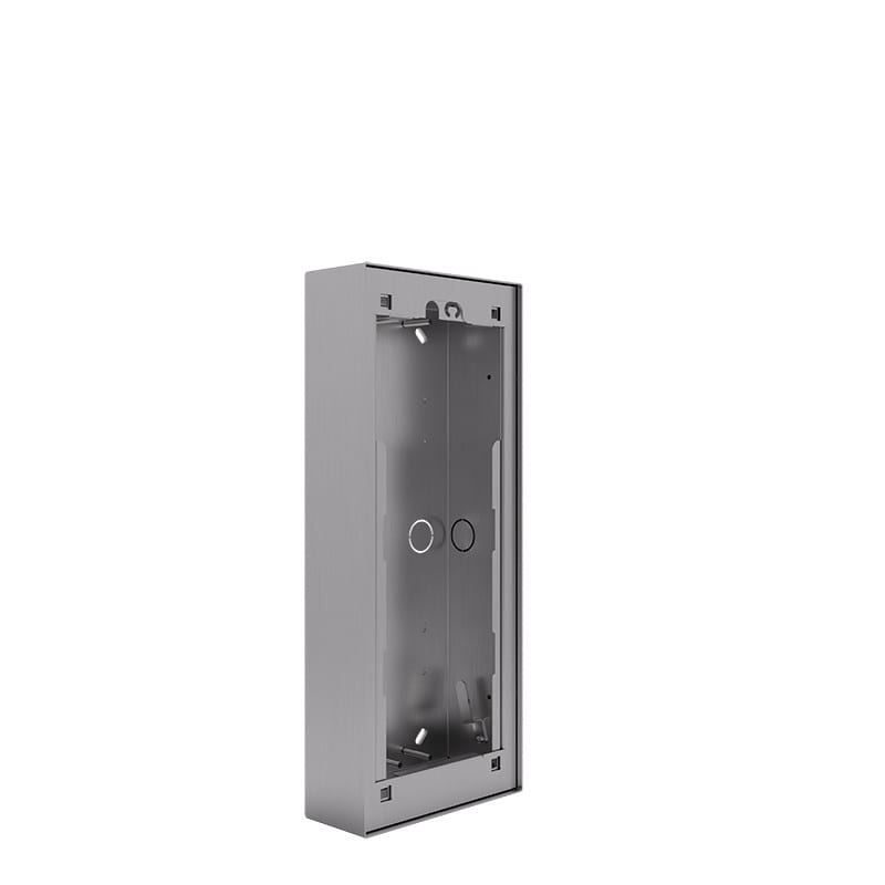 Comelit - Série SteelSwitch - Boîtier mural sans visière pour panneaux 5-8 boutons