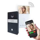 Comelit - Kit vidéophone WiFi 1 logement Bello + moniteur Mini connecté