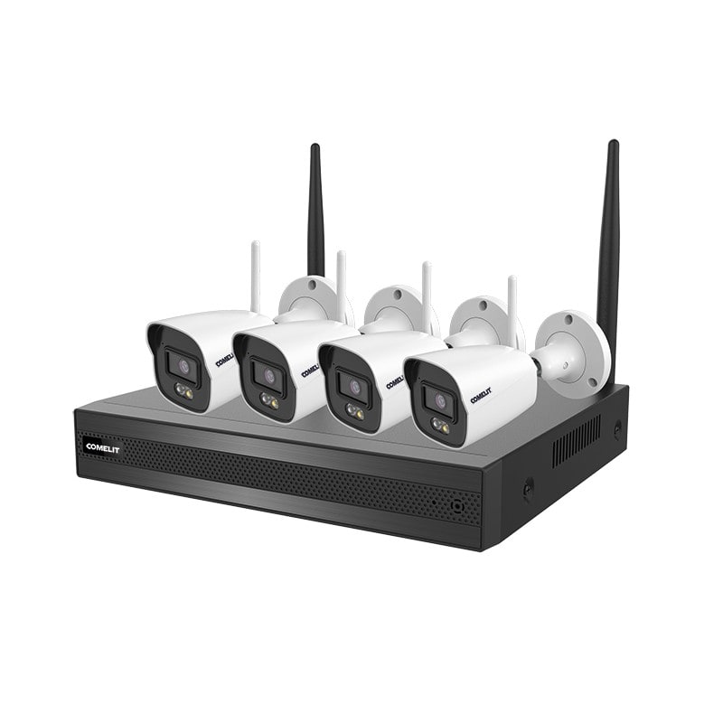 Comelit - Kit Wi-Fi NEXT NVR avec 4 caméras IP 5MP, disque dur 1TB inclus