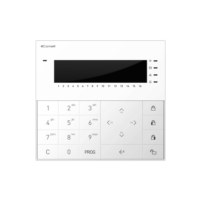 Comelit - Clavier LCD standard pour centrale intrusion VEDO 200 simple et efficace