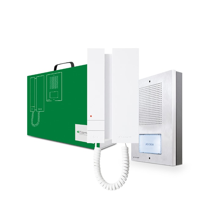 Comelit - Kit audio 2 fils un appel Extra-Mini.