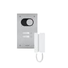 Comelit - Kit Audio 2 BP, Platine Switch + combiné audio
