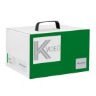 Comelit - Kit vidéo 2 Fils 8 BP Platine antivandale + moniteur main libre