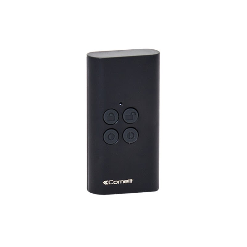 Comelit - Télécommande bidirectionnelle 4 touches, état, retour commandes, verrouillage